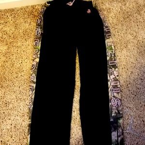 Legendary Whitetail Sweatpants Black and Camo